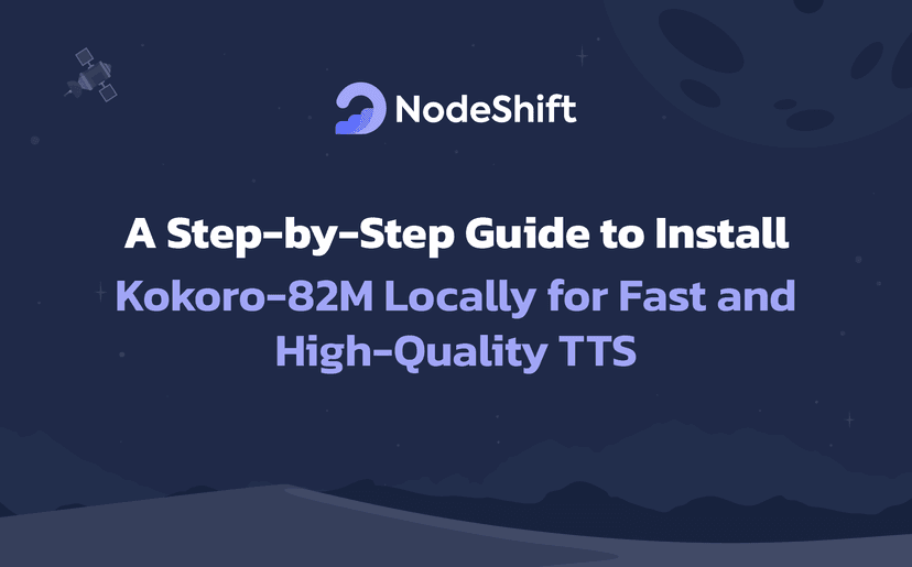 A Step-by-Step Guide to Install Kokoro-82M Locally for Fast and High-Quality TTS