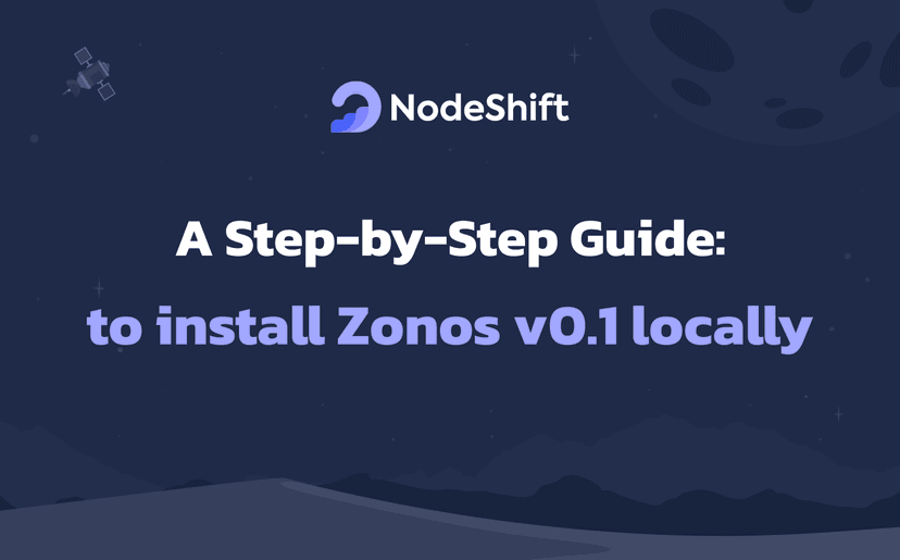 A Step-by-Step Guide to install Zonos v0.1 locally